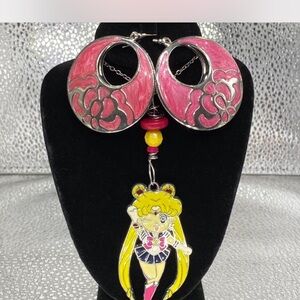 *** Sailor Moon ^^^ Ladies Necklace / Earrings ^^^ Collectors ***